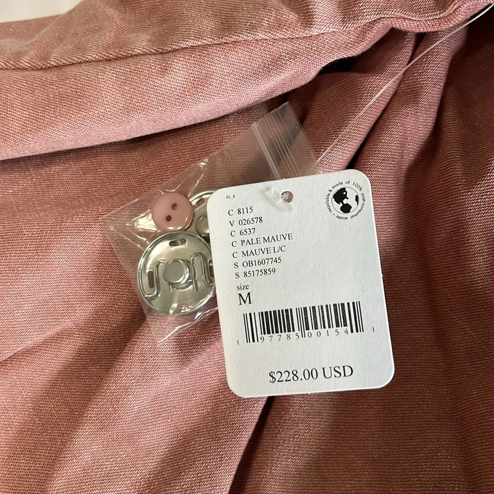 Free People Lolo Jacket in Mauve Size XL NWT - Picture 11 of 13